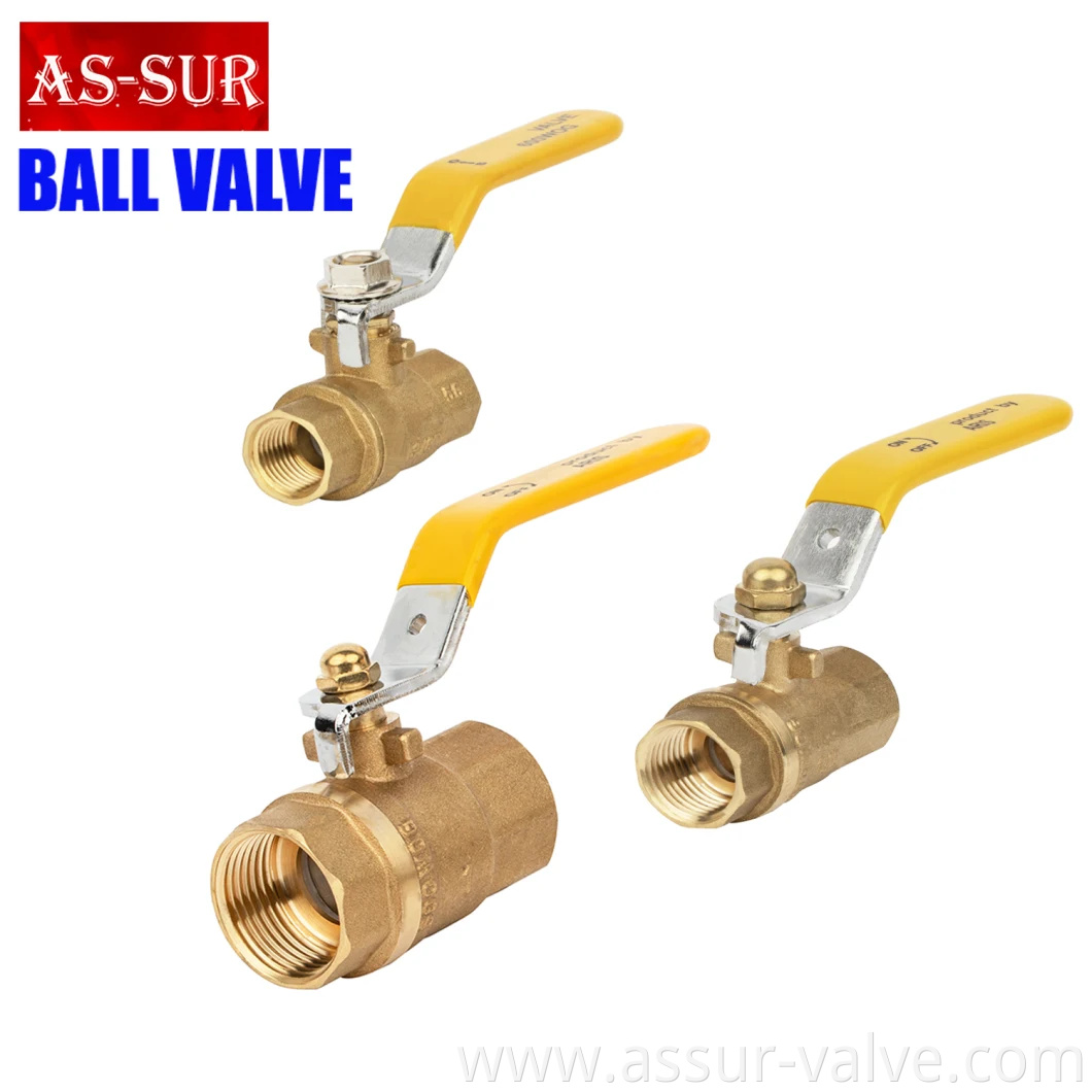 Ce Approved Industrial Safety Radiator Water Gas Brass Ball Valve
